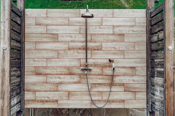 Outdoor Shower Installation