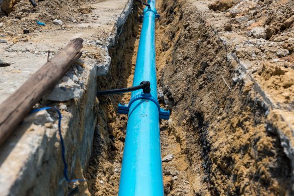 Water Main Installation in Anaheim