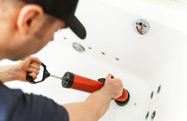Bathtub Drain Unclogging
