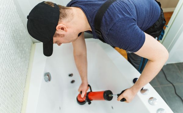 Bathtub Drain Blockage Repair
