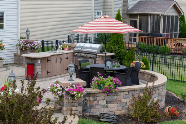 Backyard Kitchen Plumbing