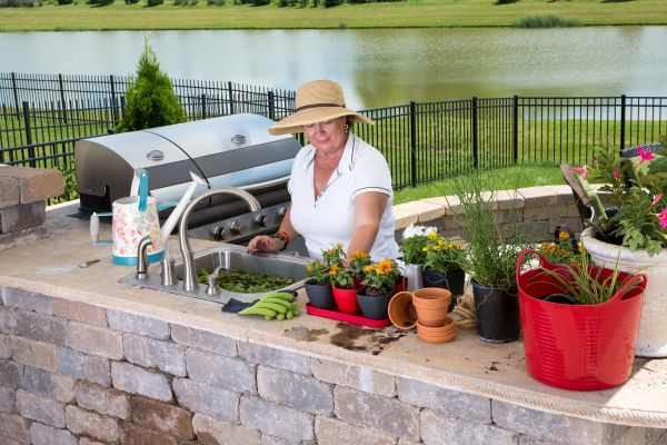Patio Kitchen Plumbing